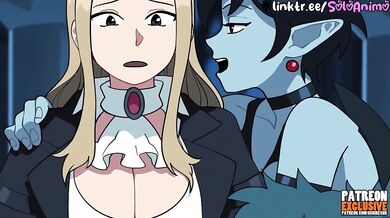 Hunter's Curse animated porn cartoon choked to the core