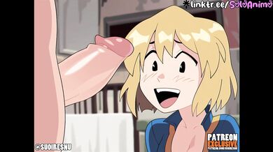 Cum explosions in animated cartoon porn