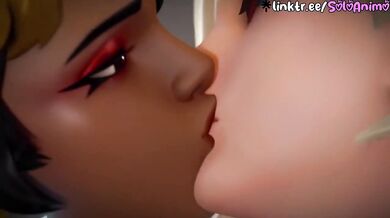 animated trinity of angels Hentai Lesbian dirty cartoon orgy