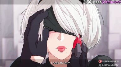 2B's Private Lesson raw animated hentai freakout