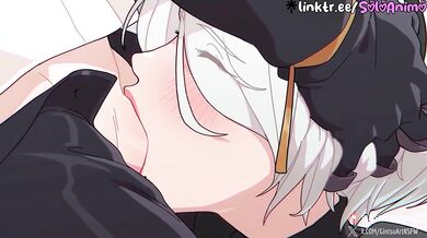 2B's Private Lesson raw animated hentai freakout
