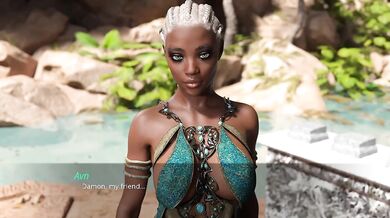 The Lust City #68 Ebony Goddess Gets Pounded Raw in HD Visual Novel
