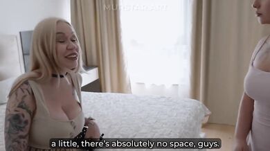 Step Mom and Step Sis Took My Viagra Pill Then Fucked Me Raw in the Hotel