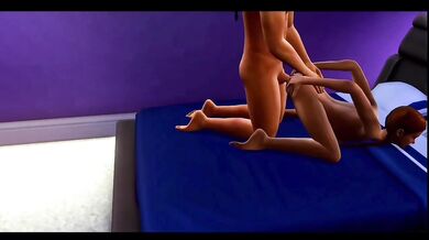Vikki fucks baby in Sims 4 wicked whims fantasy