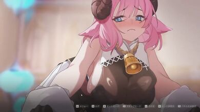 Huge cock destroys anime slut gagging on thick cum