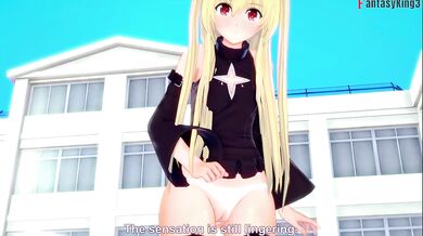 Yami POV destroyed by thick cock sloppin anime bitch on patreon