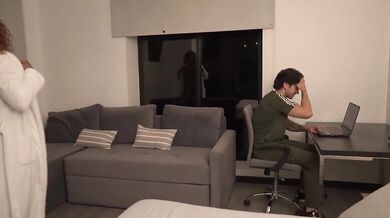 Stepmom destroyed by huge cock while fixing internet cowgirl wild