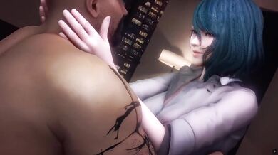 Tamaki gets NTRd in stockings during sex vacation blacked out by vam