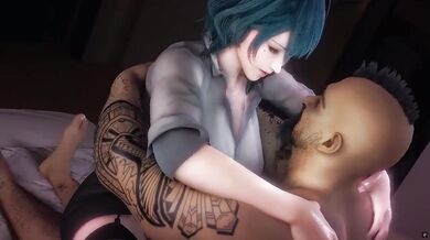 Tamaki gets NTRd in stockings during sex vacation blacked out by vam