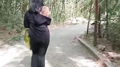 Kristina got railed in public by a massive cock stranger
