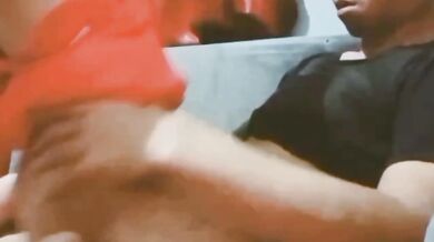 Amateur wife POV gets destroyed riding her tight wet slit while husband watches