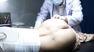 Burmese doctor destroys tight little patient raw hardcore creampie
