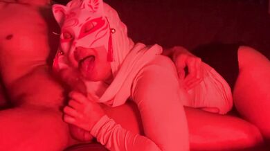 Hijabi beauty destroys friend's husband with blowjob until creampie