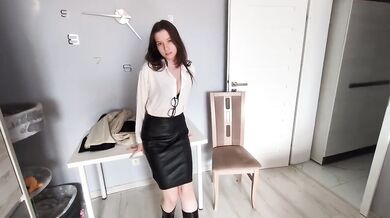 Schoolgirl or teacher her two faces will break you point of no return cum countdown