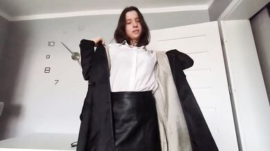 Schoolgirl or teacher her two faces will break you point of no return cum countdown