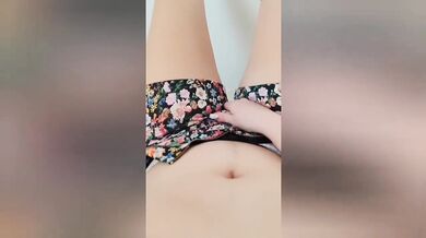Huge tits solo teen destroyed gushing when she preps her little pussy for hard step fuck