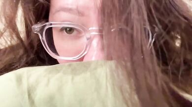 Stepdad destroys her ass while she films herself screaming