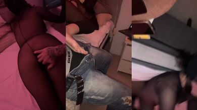 Dark night with Nathy Velvet cum gushing amateur cuckold