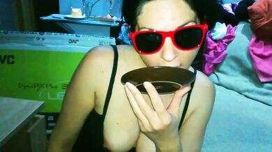 Your Mom Is a Whore gagging on cum dumpster facial then forced to eat it raw