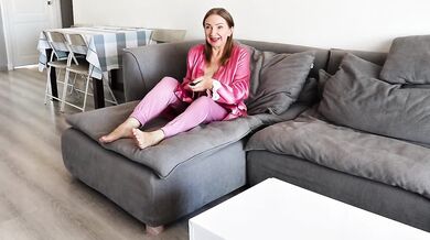 You caught her watching futanari MILF porn and found out she's a gilf