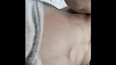 Culo flaco delgado ruined by massive Japanese dick gagging cumshot