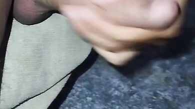 Culo flaco delgado ruined by massive Japanese dick gagging cumshot