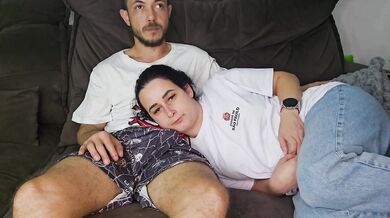 hot college stepsister deep throat gagged by stepbro