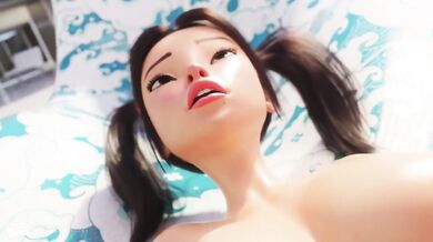10 Minutes of Naughtiest Witch Having Anal Blowjob Fun Animation