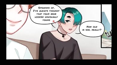 Best blowjob ever with Mom's desperate milf comic fantasy