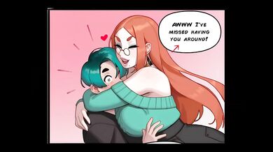 Best blowjob ever with Mom's desperate milf comic fantasy