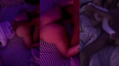 I suck his dick every night with Lola Gomez big booty blowjob latina ebony interracial
