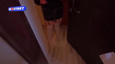 Turkish Beauty Rides Raw Big Dick Till Postman Stays Home