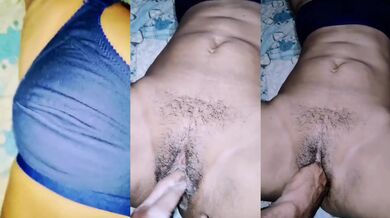 Fingers buried in tight pussy raw sloppy action