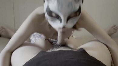Electric massage madness splits girlfriend into slobbering cum slut