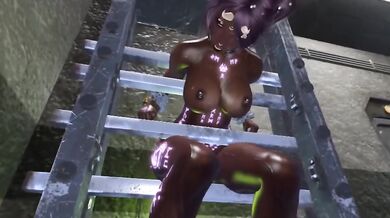 Two furries wrecked by their new mechanical toys