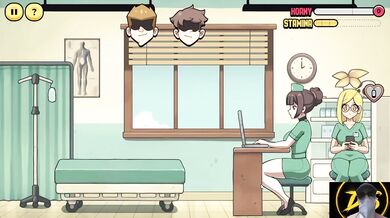 Hot nurse ruined by her patients during tough ending nurse fucked doggy style with choke and loud moaning