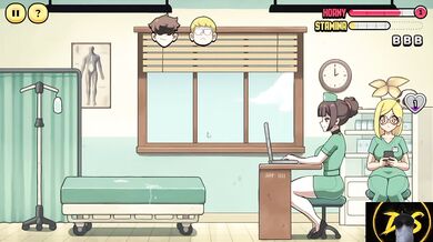 Hot nurse ruined by her patients during tough ending nurse fucked doggy style with choke and loud moaning