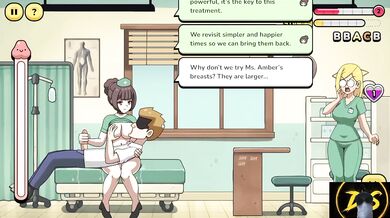 Hot nurse ruined by her patients during tough ending nurse fucked doggy style with choke and loud moaning
