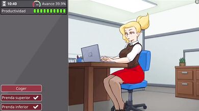 New secretary is a total fucking slut hentai blowjob
