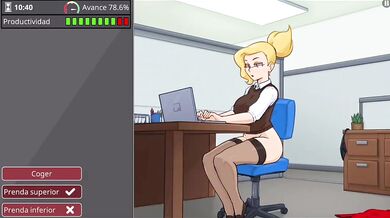 New secretary is a total fucking slut hentai blowjob