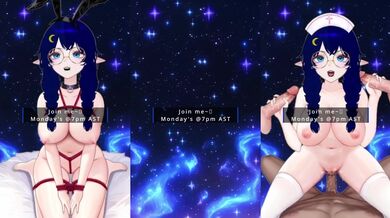 Cute Vtuber gets tied up and toyed with tight moaning roleplay ASMR