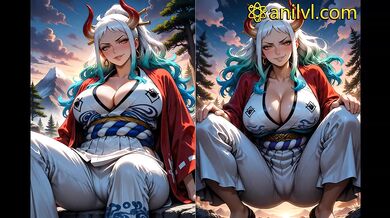 Yamato’s massive tits and dripping pussy ruined in hentai bdsm