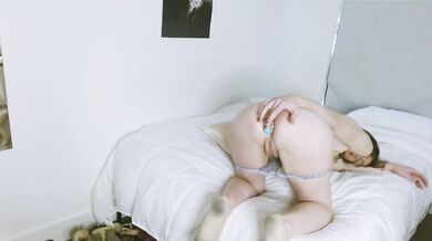 Brunette with glasses shy solo anal small boobs gushing hard