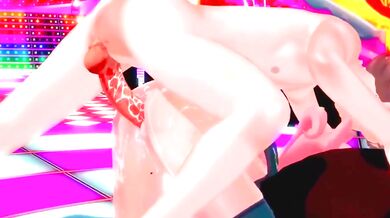 Nicole destroyed live on stage hardcore hentai bukkake creampie