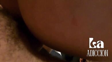 Gozando duro dentro do meu cuzinho anal creampie