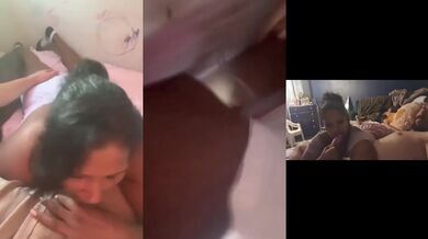 Step sis lets me deepthroat her big tits until she nearly chokes gagging