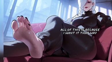 Mei Mei turns you into a slave with her jujutsu feet joi
