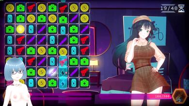 Gamer Girl Futanari Gets Gushed Hard During Gameplay