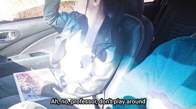 Professor gets his slutty student to ride all year long