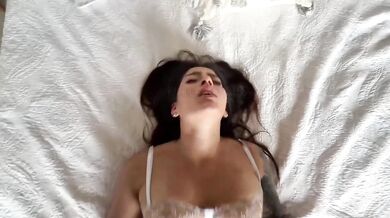 Sister's husband fucks me hard outside while she's at work